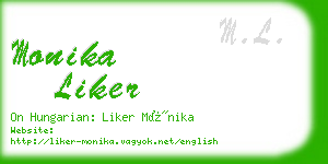 monika liker business card